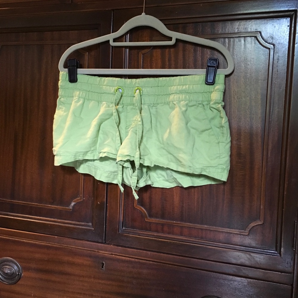 Green Summer Shorts